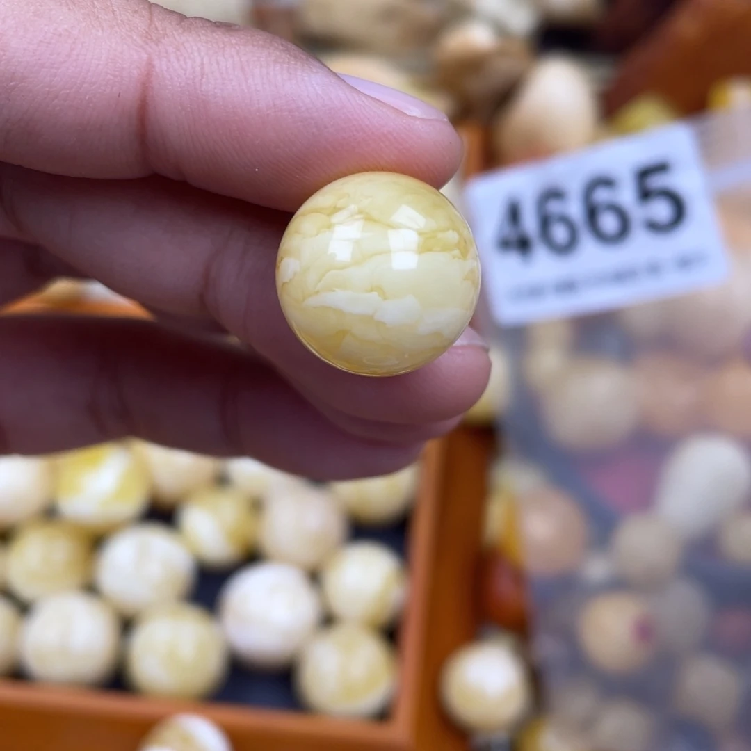 未镶嵌蜜蜡珠宝奇石粉16.5虎皮