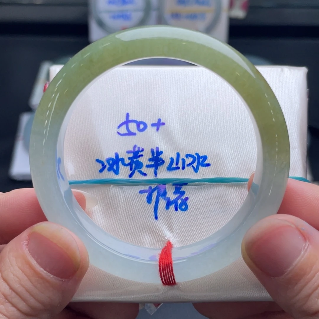 翡翠未镶嵌手镯翡翠手镯23