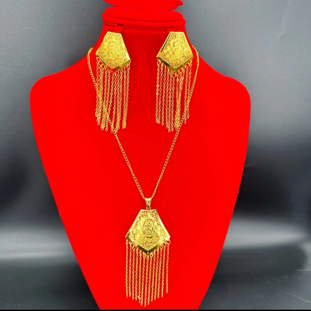 铜合金项链 0047项链耳环戒指手链法式百搭素款元素配饰复