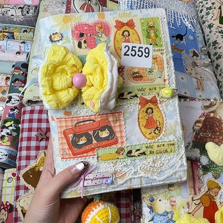 织绣A5活页不带纸2559