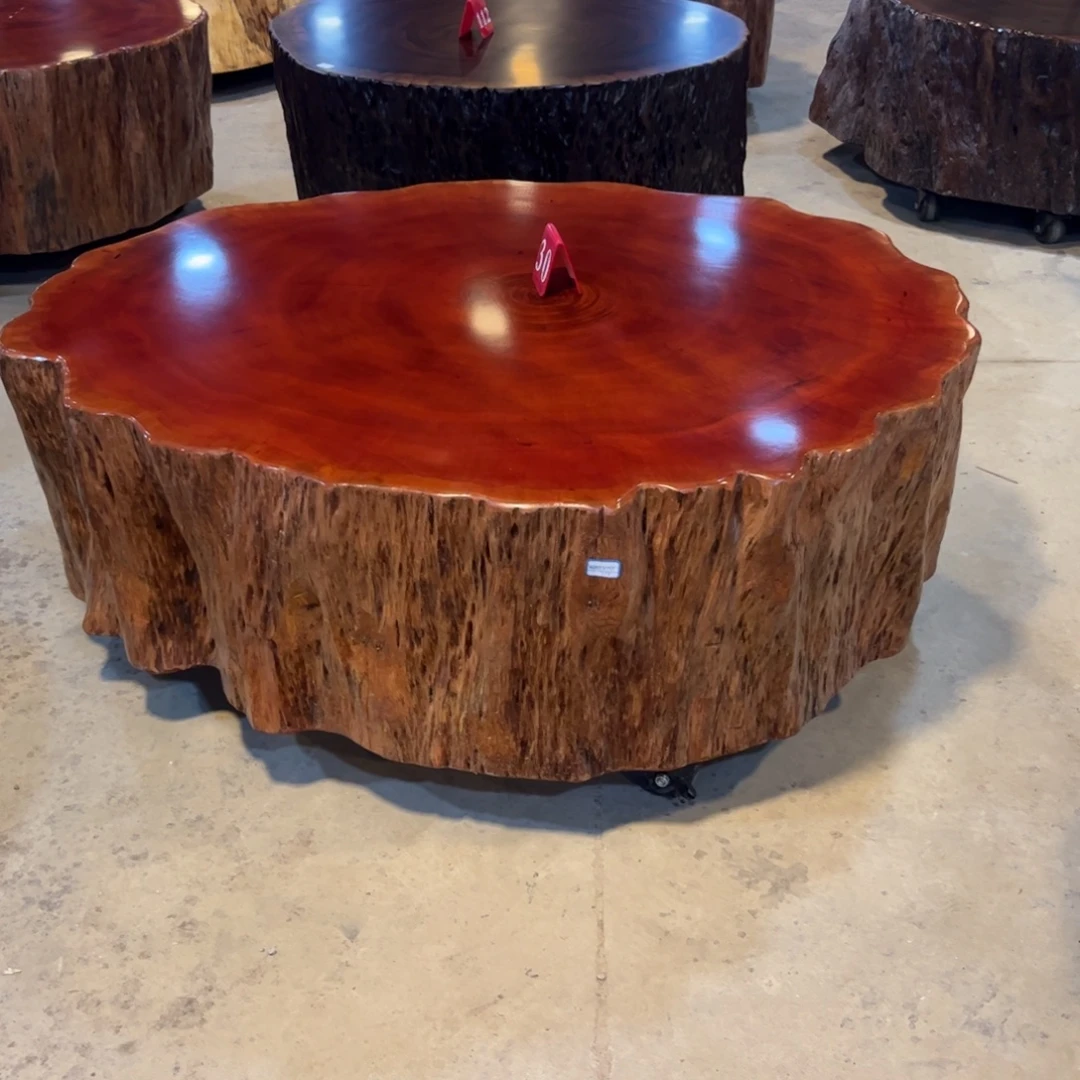 官***勇木树墩树墩实木茶几