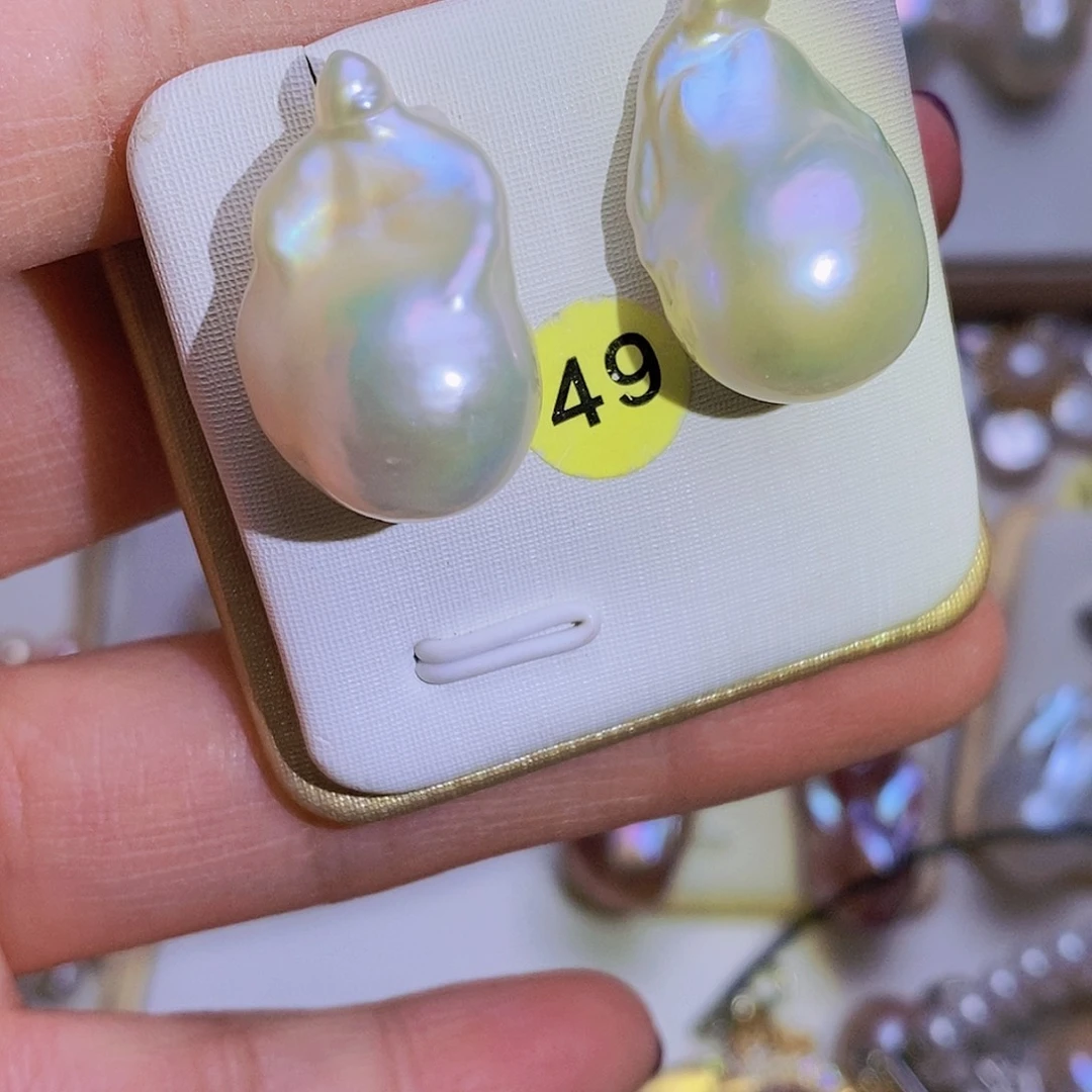 太***园淡水珍珠淡水珍珠银S925镶嵌