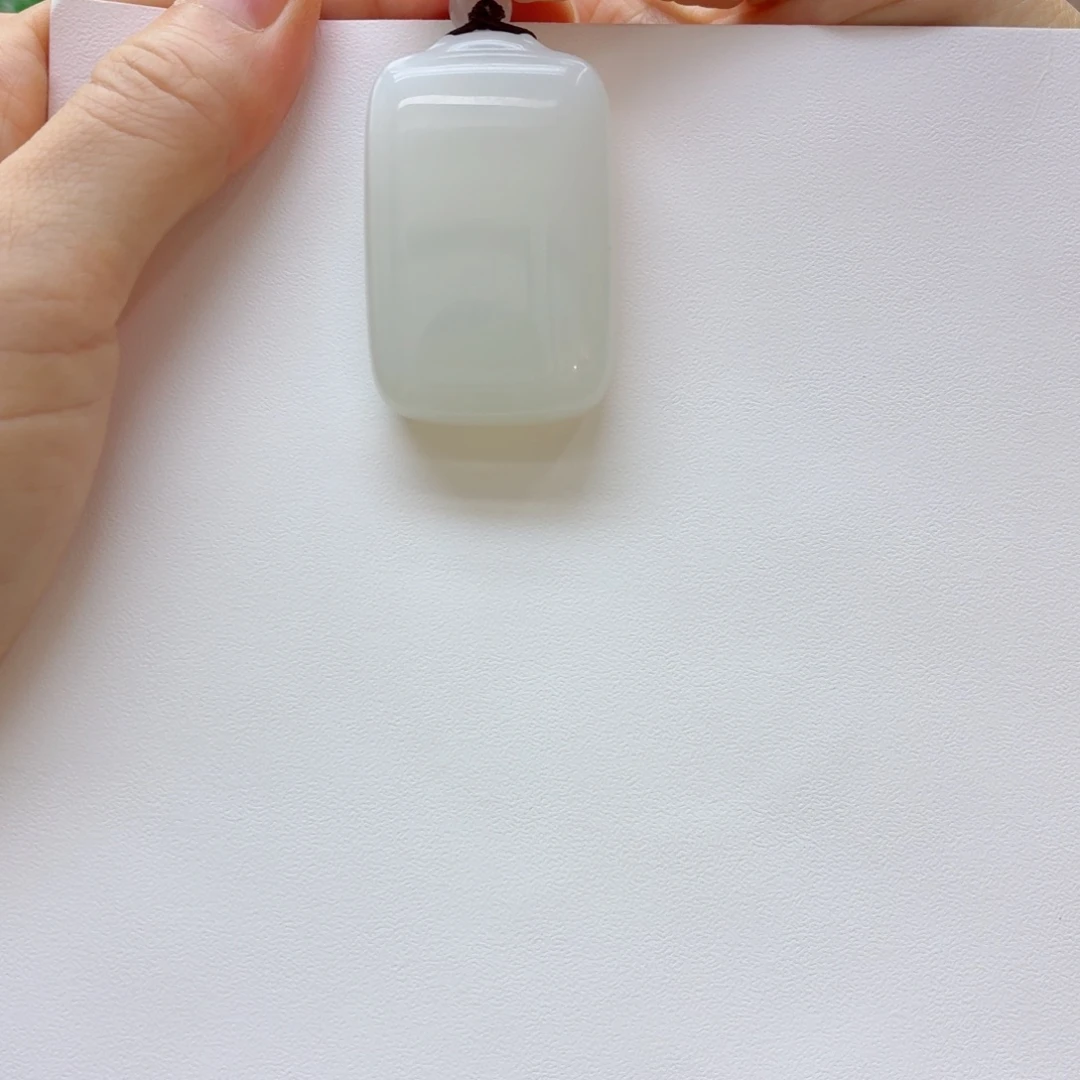 @***凉和田玉未镶嵌颈饰吊坠