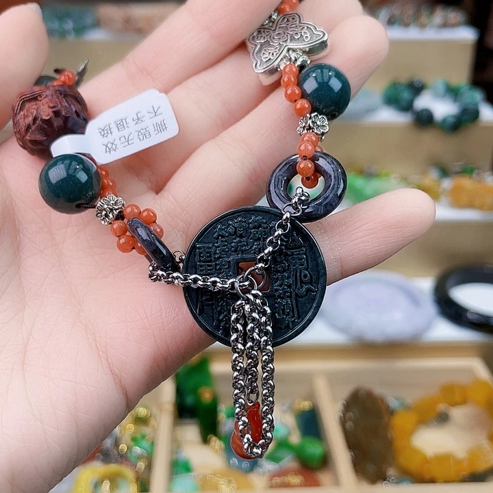 翡翠未镶嵌手链手链