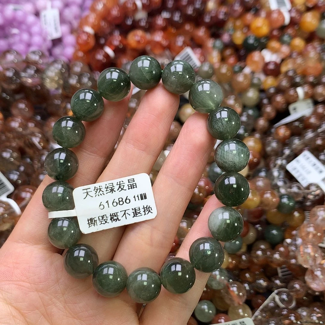 水晶手链未镶嵌，，