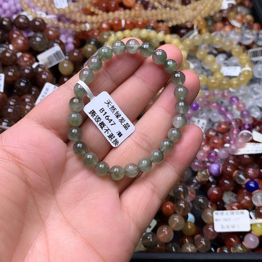 未镶嵌手链水晶，，