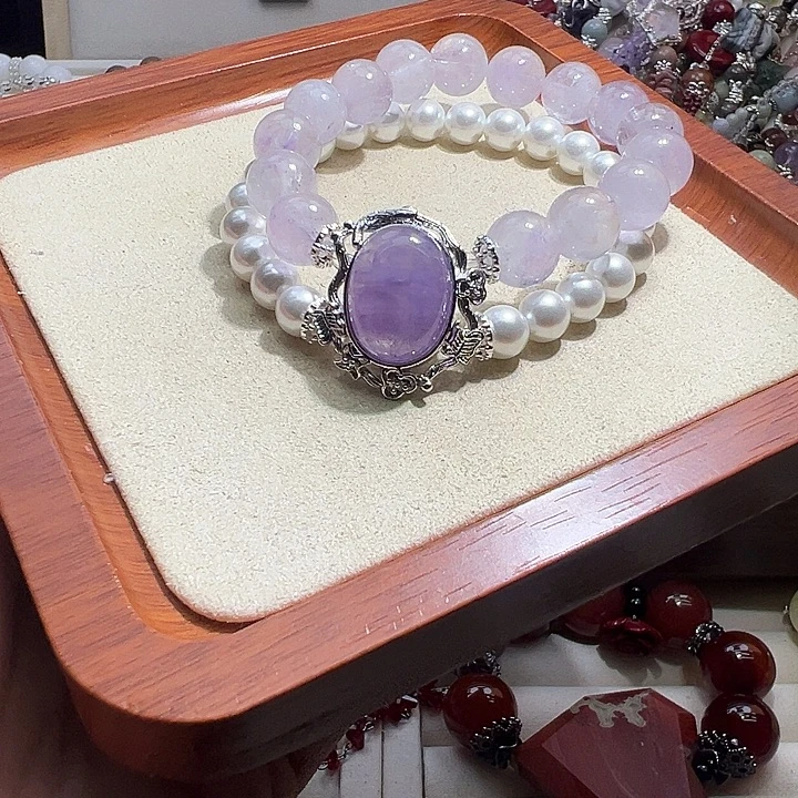 水晶未镶嵌手链水晶手链