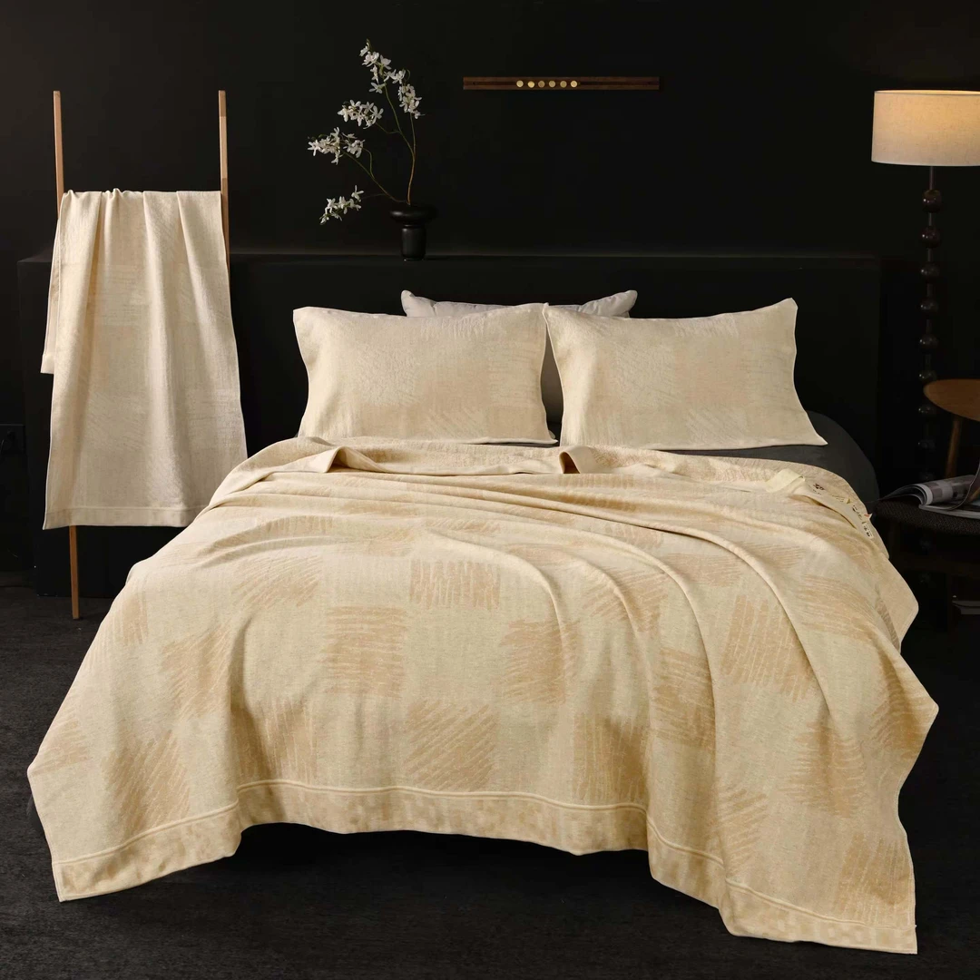 【枕巾至简枕巾】高端舒适透气纱布成人枕巾一对装52*78