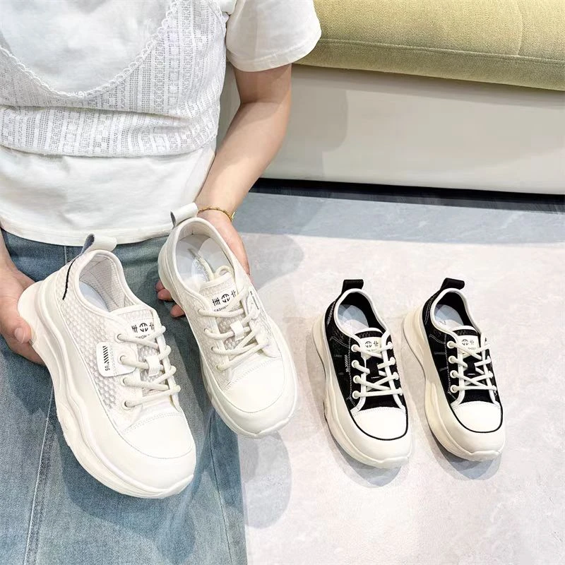 超轻透网运动鞋女夏季新款踩屎感轻便百搭平底透气休闲女鞋G2013