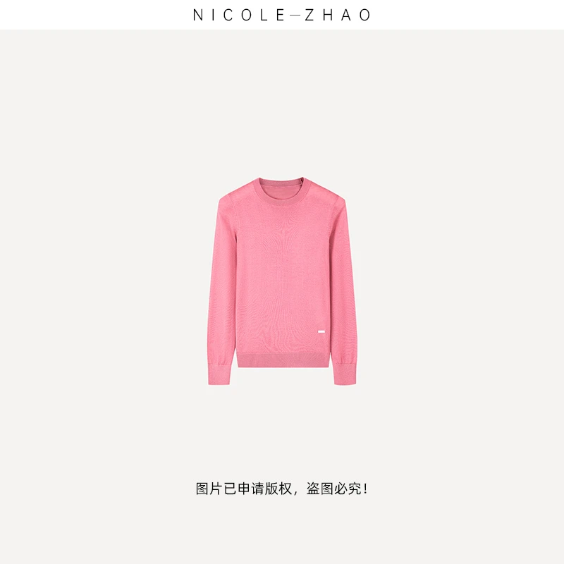 SJ0036【贵姐NICOLE】气质显瘦LP进口纱线针织打底衣（加厚加密）