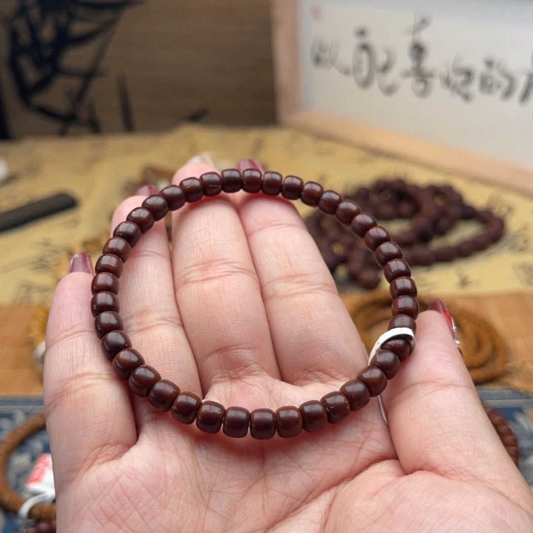 紫金鼠手串6纯肉老型