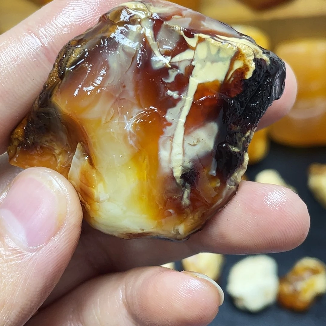 定制琥珀未镶嵌8****6定制