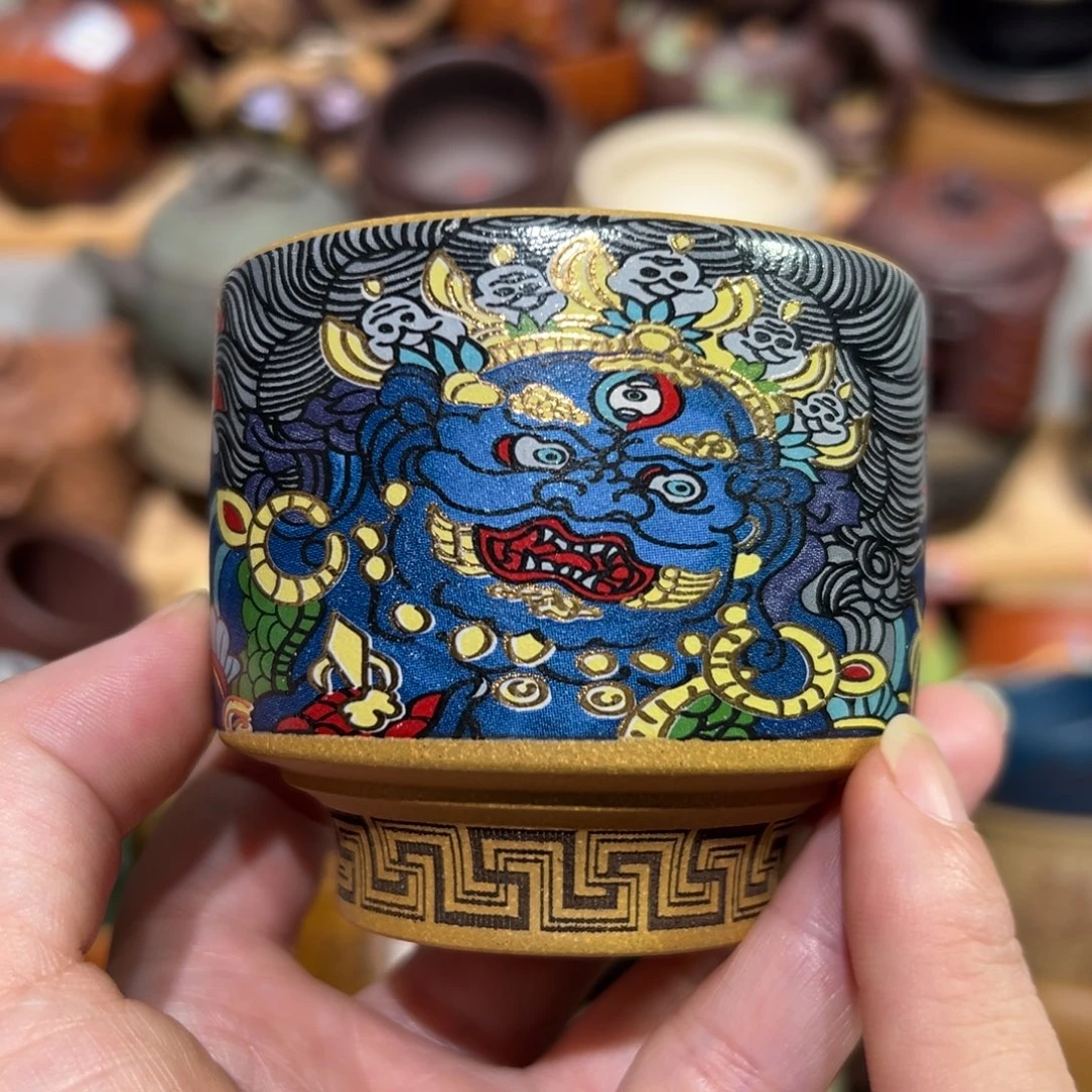 茶杯紫砂宜兴紫砂主人杯