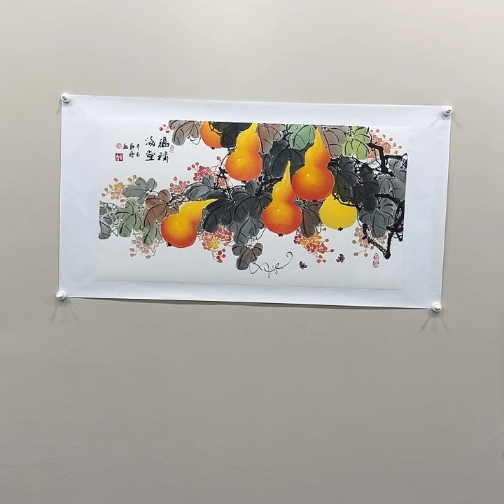 国画精品纯手绘4.5平尺