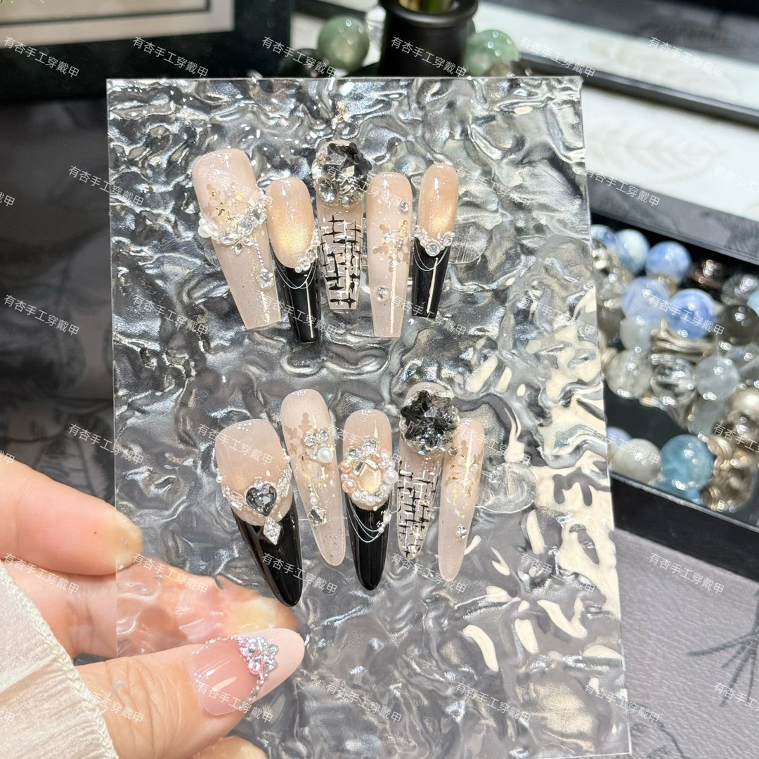落冬不止-有杏手工穿戴甲