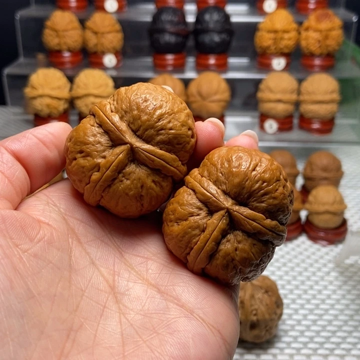 ****³把件文玩核桃1三炸