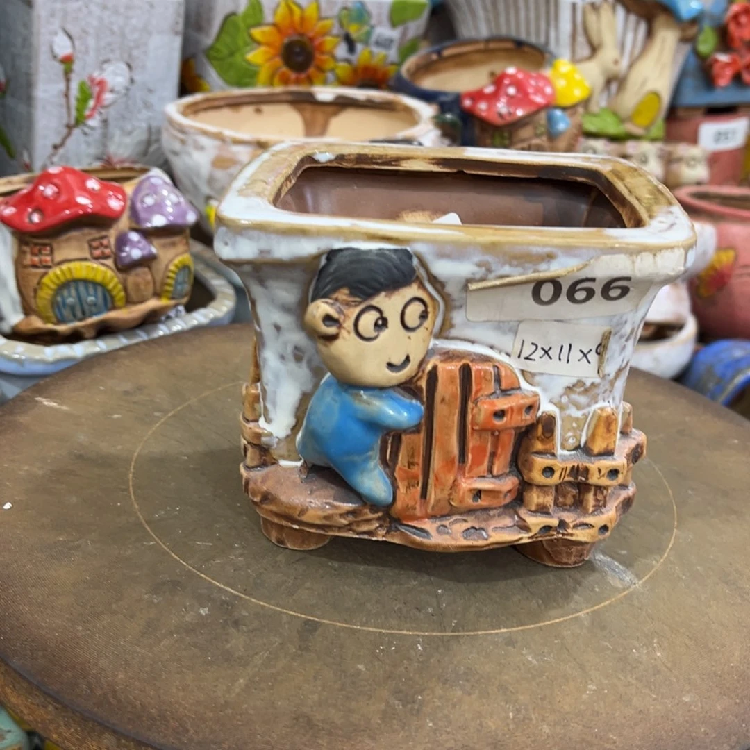 粗陶多肉花盆花盆