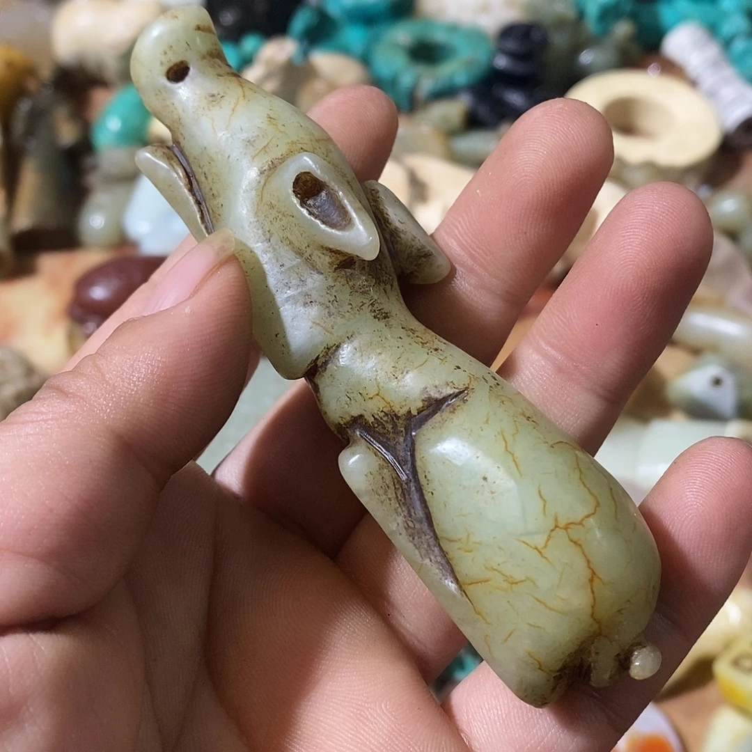 和田玉（糖玉）未镶嵌挂件