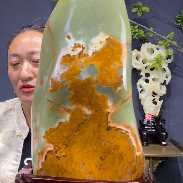 石材精品古青石摆件