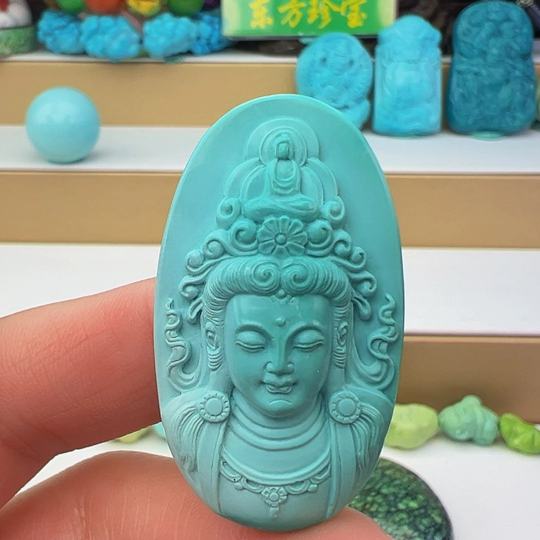 未镶嵌绿松石项链