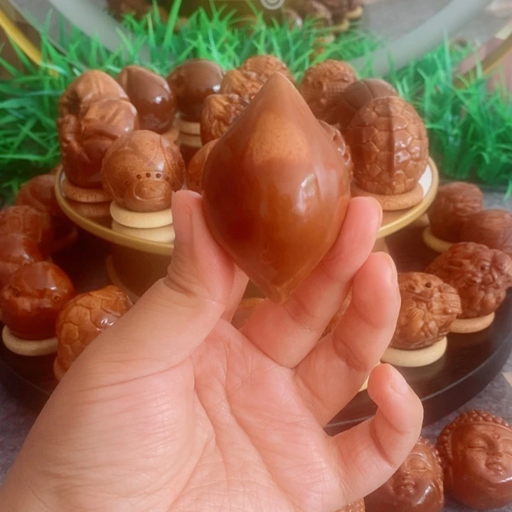 把件橄榄核巴西进口大橄榄单面