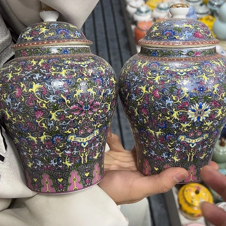 茶叶罐陶瓷家用储物罐瑕疵福利品介意勿拍