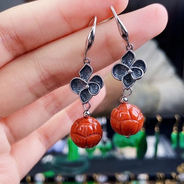 翡翠耳饰未镶嵌饰品