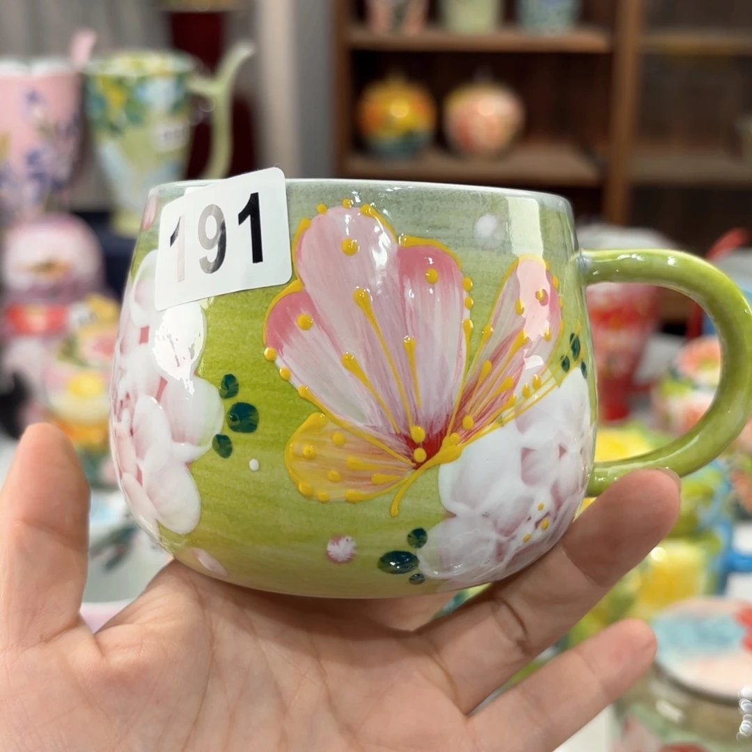 景德镇手绘高温釉下彩陶瓷茶具
