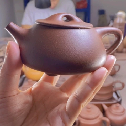 茶壶紫砂石瓢200cc底槽清