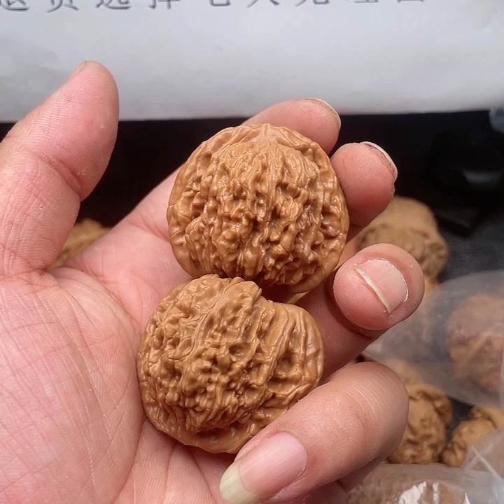 桃核吊坠憨*涵核桃四座楼
