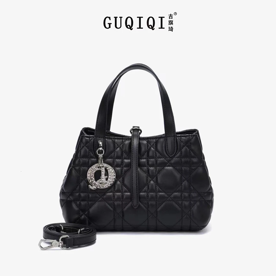 GUQIQI/古旗琦2025新款欧美时尚简约手提包GQ1269