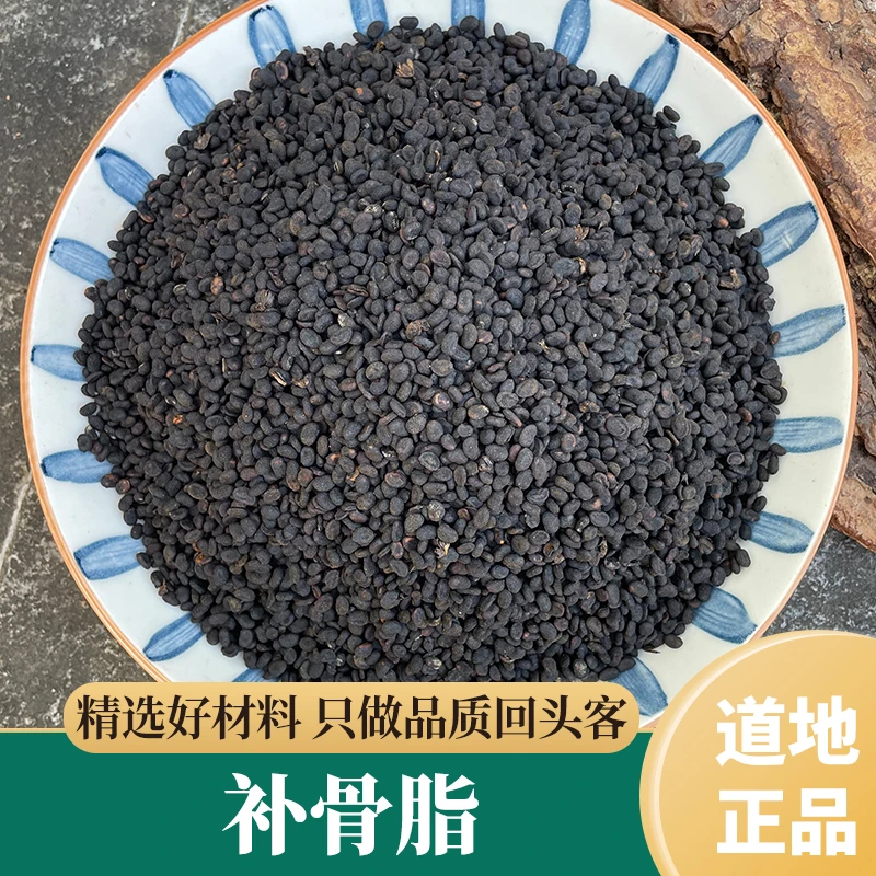 补骨脂黑故胡韭子破故纸婆固脂无硫新货正品天然包邮150g-500g