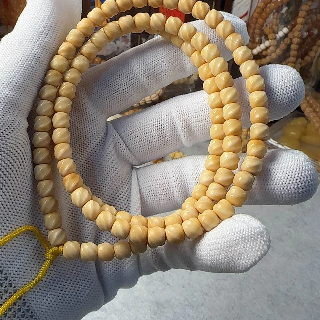 菩提根/象牙果吊坠闪电购5，扭扭长串