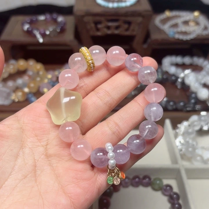 水晶手链未镶嵌金薇薇