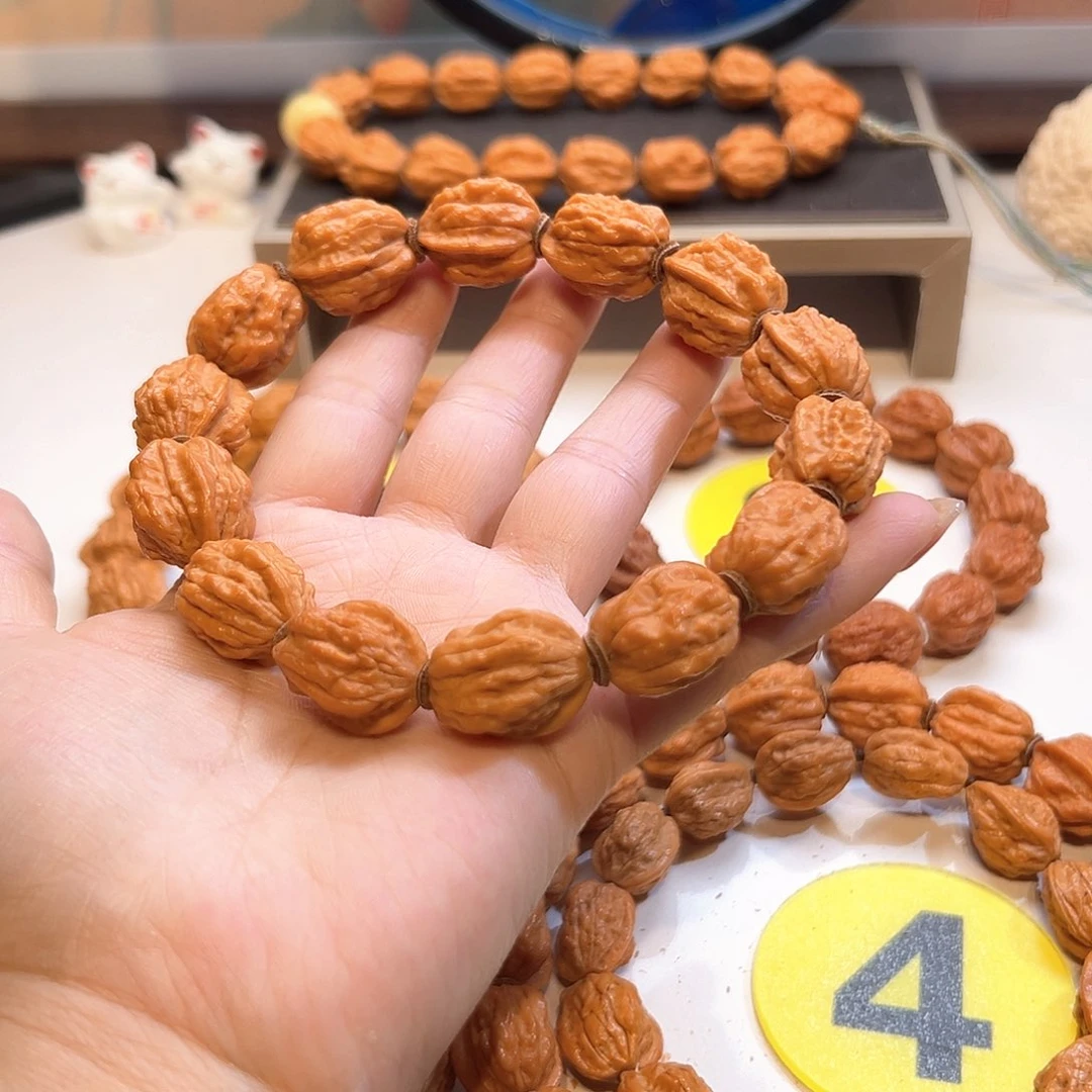 文玩核桃手串小金蟾