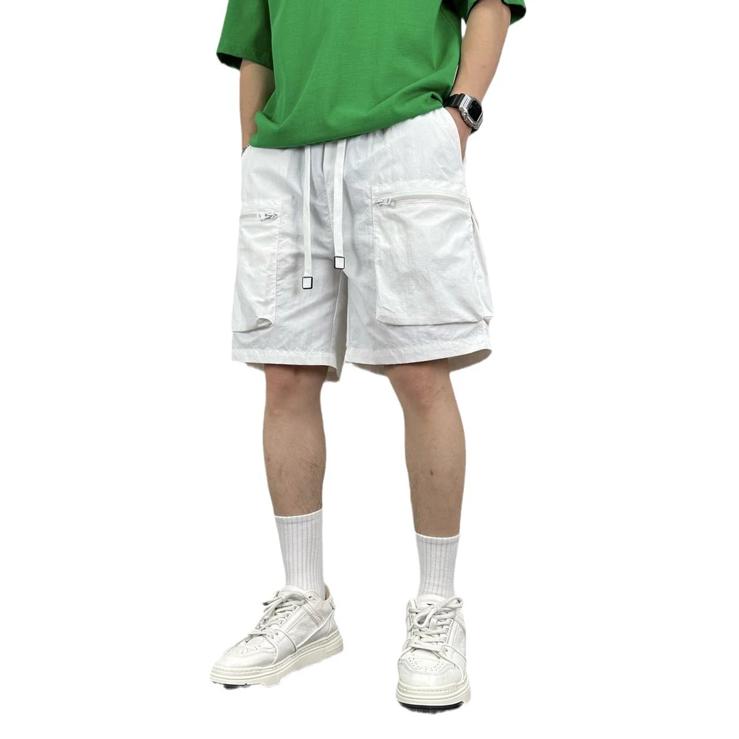 短裤宽松裤子夏季薄款美式痞帅工装百搭短裤休闲裤Y3Klulu风