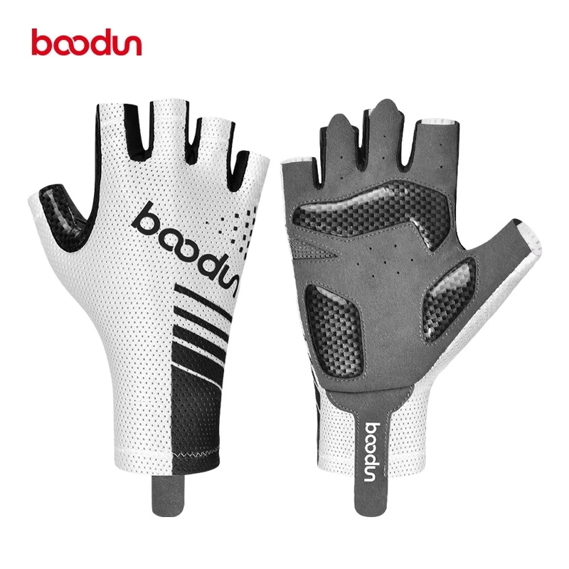 BOODUN专业透气防滑防晒耐磨山地车半指夏季专业男士骑行推荐手套