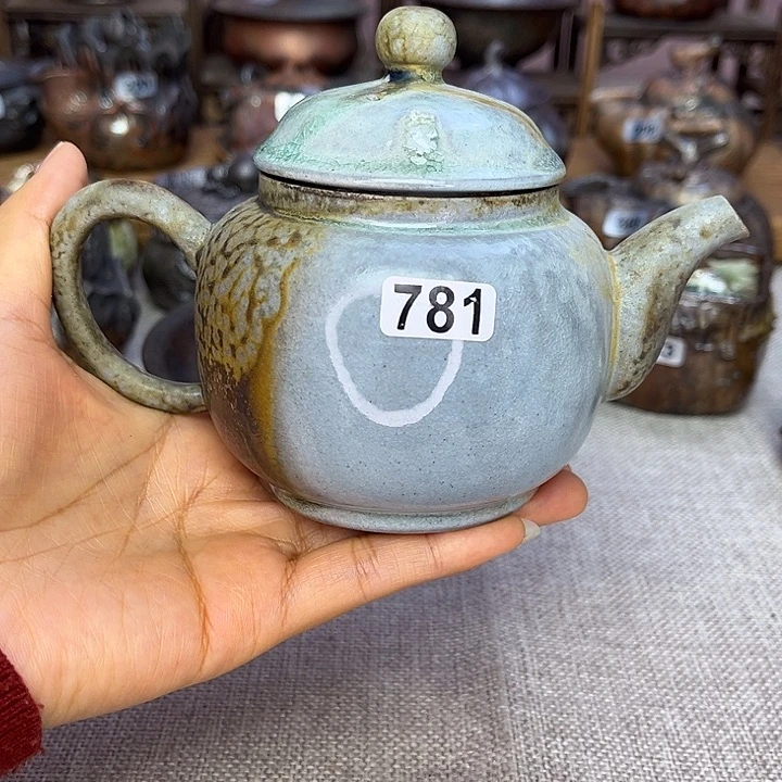 裸柴烧陶瓷手工茶器