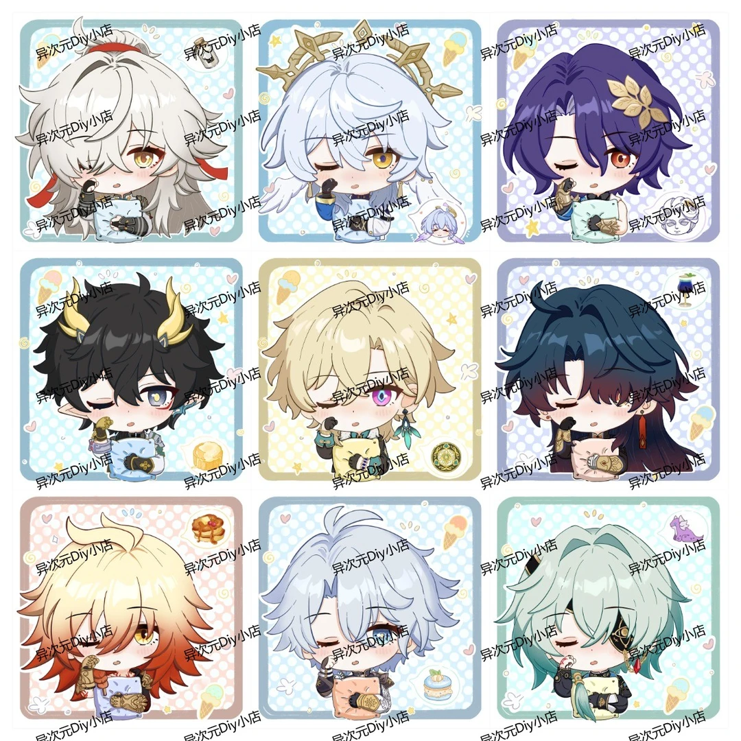 【小店原创】 5cm揉眼睛冰箱贴 亚克力 适合收藏纪念