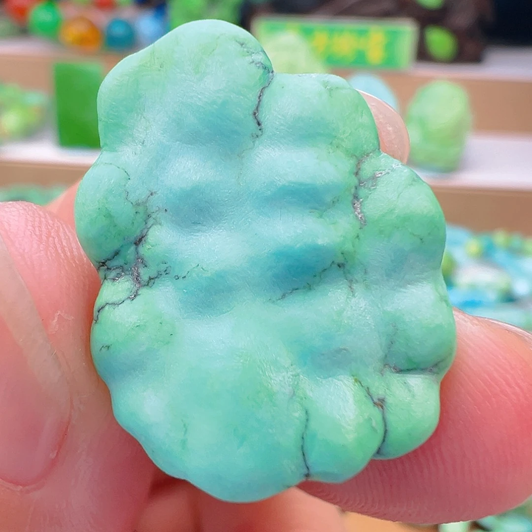 未镶嵌绿松石项链