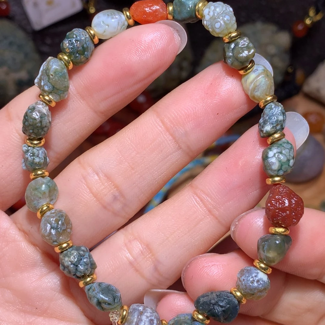 未镶嵌玛瑙/玉髓珠宝半成品