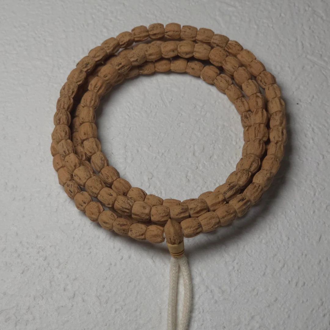 热振百香籽油皮高桩直切直筒顺高油高密108长串念珠