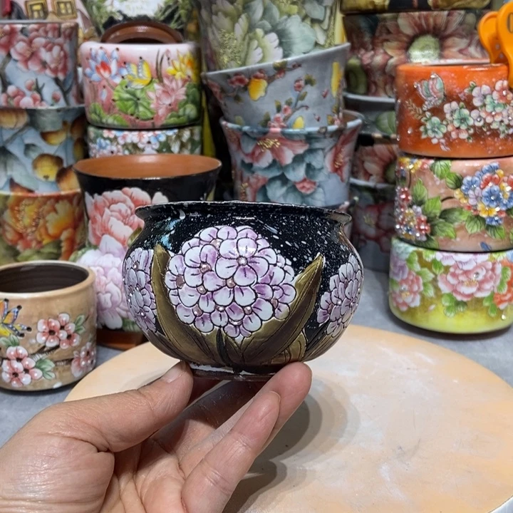 景德镇艺术手绘作品