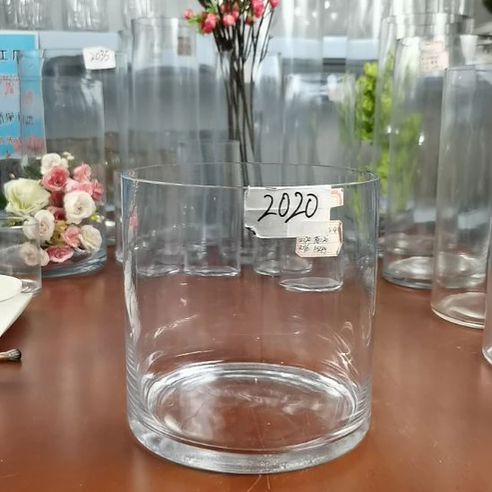 玻璃昌达玻璃花瓶鱼缸高度20口径20