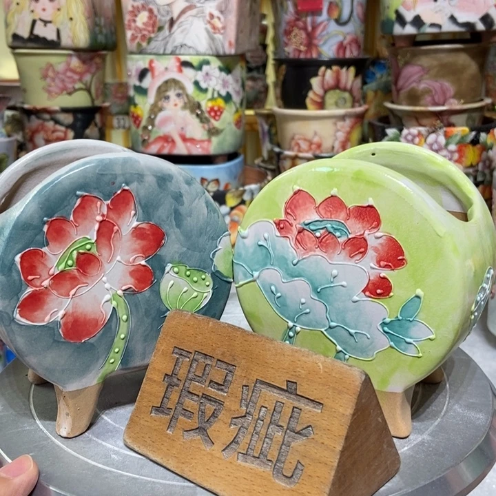 景德镇艺术手绘作品