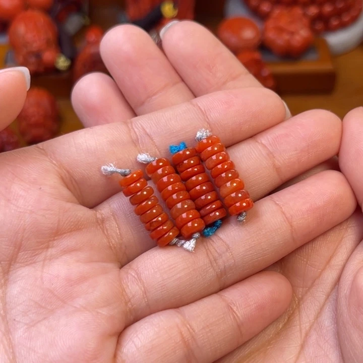 南红玛瑙未镶嵌川料瓦西6✖️3隔片多样性发货其中一件