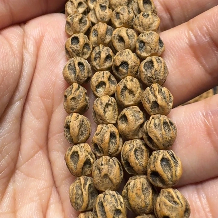 精***部柏香籽/百香籽吊坠原桩炮弹坑乱鬼