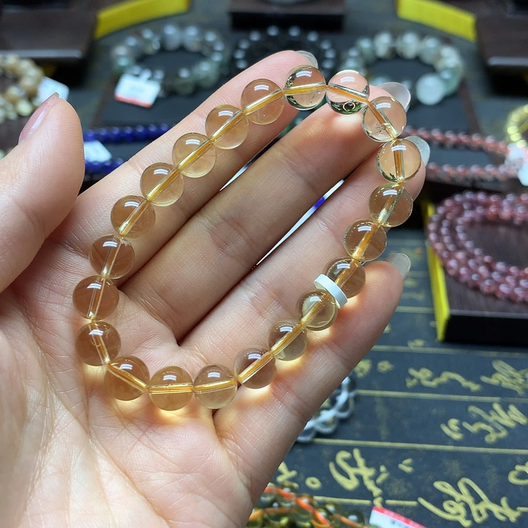 水晶未镶嵌手链手链