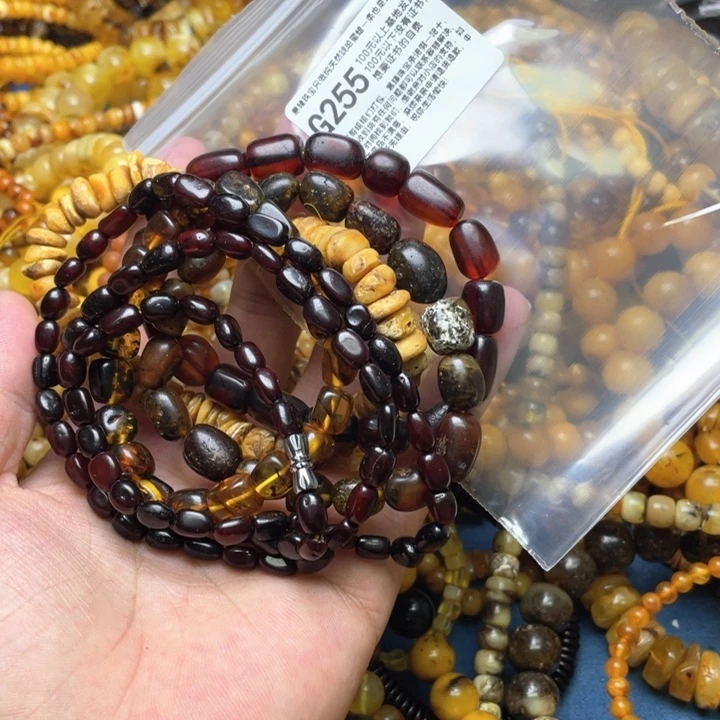 琥珀未镶嵌珠宝奇石