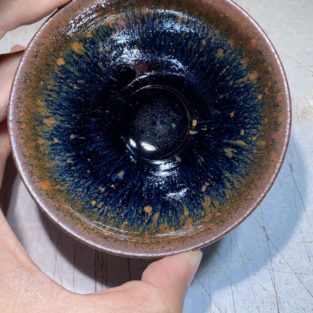 茶盏龙窑柴烧建盏40